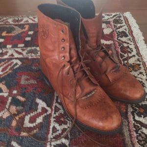 Ariat brown leather riding boots